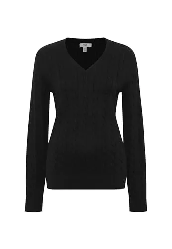 Mavi Damen V-Neck Sweater Pullover, Schwarz, XS - Pullover für Damen mit modernem V-Neck Design, ideal für Alltag und Büro. Bequeme Passform und vielseitig kombinierbar – ein Must-Have für jede Garderobe.