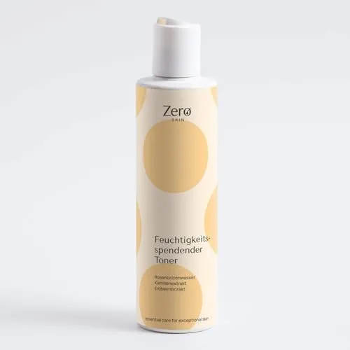 Zero Skin - Feuchtigkeitsspendender Toner - 200 ml - Intensive Feuchtigkeit für deine Haut – Der Zero Skin Toner mit natürlichen Inhaltsstoffen sorgt für ein frisches Hautgefühl und zieht schnell ein. Ideal für alle Hauttypen und umweltfreundlich verpackt.