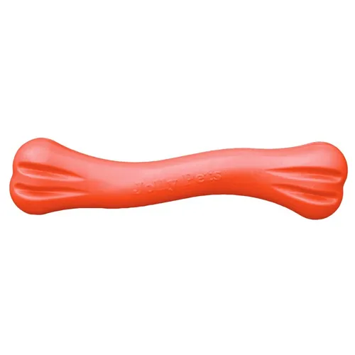 Jolly Bone TPE L/XL 22 cm Orange - Kauspielzeug für Hunde - Hochwertiges Kauspielzeug aus TPE, ideal für starke Kauer. Fördert Zahngesundheit und sorgt für stundenlangen Spielspaß.