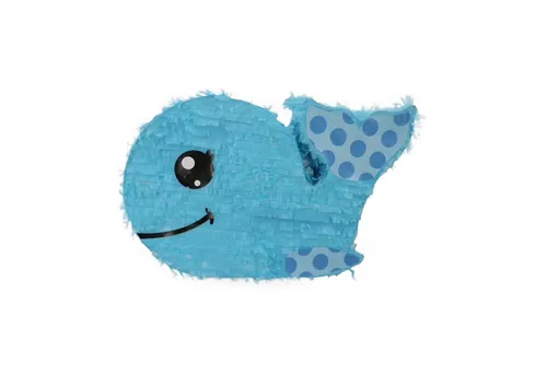 Funny Fashion Pinata Pinata 'Blauer Walfisch', 42x27x7,5cm von Funny Fashion