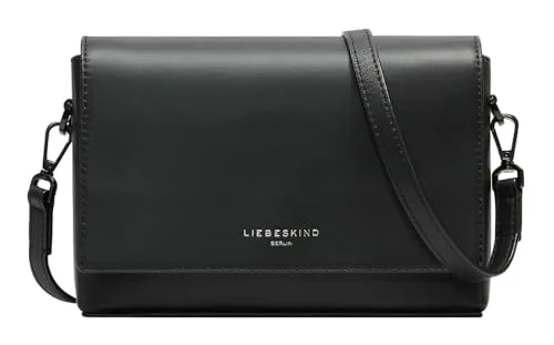 Liebeskind Berlin Crossbody M HILLA TOKYO SHEEP black - Stylische Umhängetasche aus hochwertigem Schafsleder, ideal für modebewusste Frauen, die Funktionalität und Eleganz schätzen.