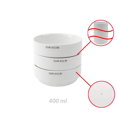 Porzellan Schale 12 cm 0,40 l rund  