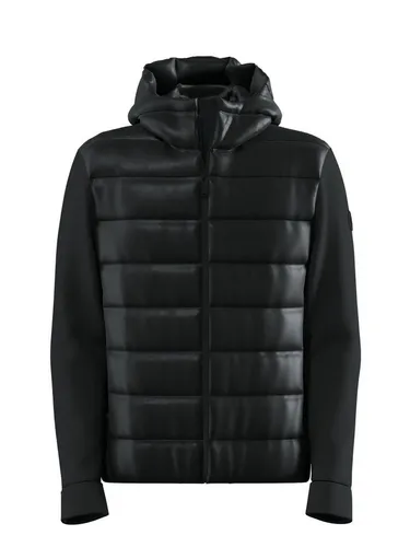 Strellson Funktionsjacke 11 Hoody Flex 10018403 schwarz 52 - Funktionsjacke mit 77% Polyamid und 23% Elastan, ideal für aktive Freizeit und Outdoor-Aktivitäten, Größe 52 in elegantem Schwarz.