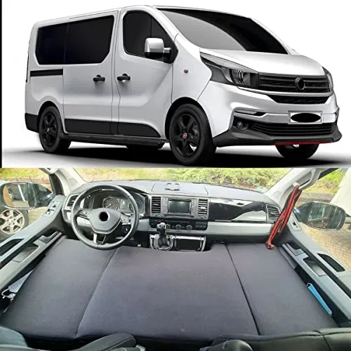 Camper-Bett Kinderbett Fahrerhausbett für Fiat Talento - Sitzbezüge für Wohnmobile, abwaschbar und atmungsaktiv für hohen Komfort und einfache Installation im Fahrerhaus.