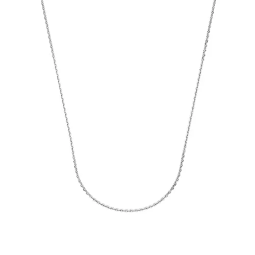 Amor Collier 925 Sterling Silber Unisex, 50 cm - Edler Halsschmuck - Ketten für Damen, aus hochwertigem 925 Sterling Silber, ideal als Geschenk für besondere Anlässe in einer eleganten Schmuck Geschenk Box.