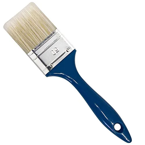 mako Lack Flachpinsel mit Kunststoffgriff helle Borstenmischung in 3 Größen, Breite:30 mm, Dicke:11 mm