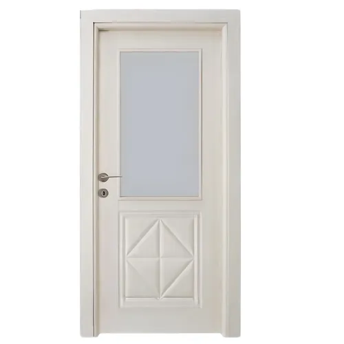 Edle Holzwerkstofftüren - Moderne Designer Haustüren für Ihr Zuhause - Elegante, verglaßte Holzwerkstofftür mit Milchglas, perfekt für jeden Raum. Maße: 96 x 209 cm, inklusive 2 Jahre Herstellergarantie. Ideal für moderne Wohnkonzepte.
