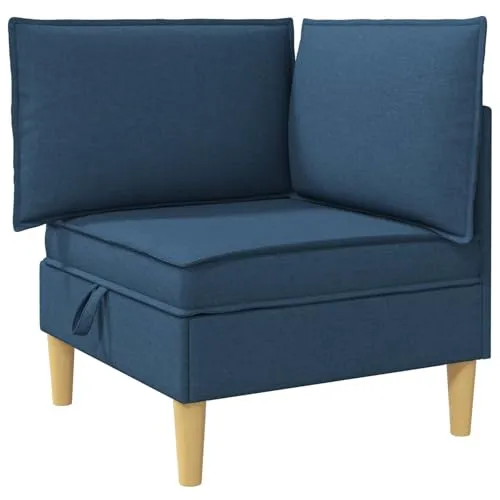 vidaXL Aufbewahrungsottomane mit Stauraum - Moderne Ottomane für dein Wohnzimmer: Stilvoll, funktional und mit viel Stauraum für Decken und Zeitschriften. Robuster Holzrahmen und pflegeleicht – ideal für zeitgemäße Wohnräume.