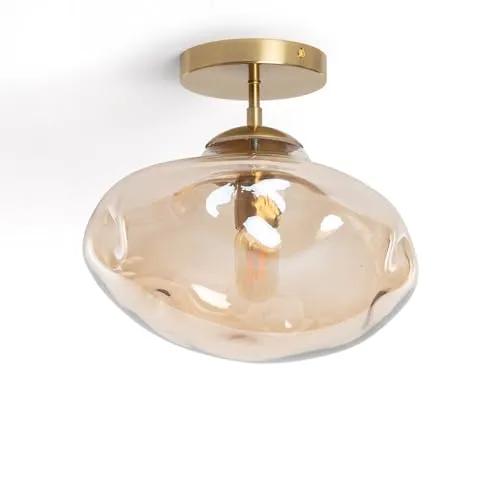 LEDKIA LIGHTING Deckenleuchte Halych Bernstein in orange von Ledkia