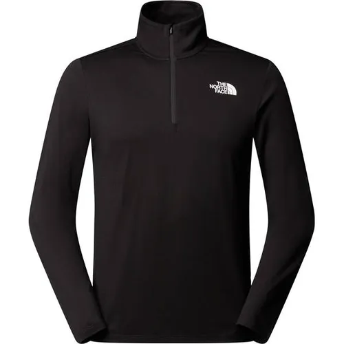 THE NORTH FACE NF0A8949JK3 M 24/7 1/4 Zip Tee T-Shirt Herren TNF Black Größe XL - Herren-Shirt aus FlashDryTM-Gewebe mit 1/4-Reißverschluss, schnell trocknend und ideal für aktive Outdoor-Aktivitäten.