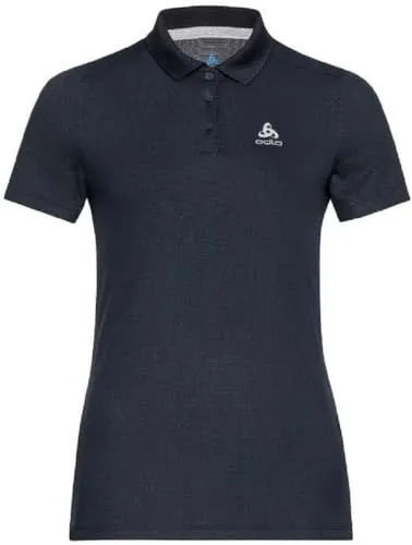 ODLO F-Dry Damen Wandershirt - Atmungsaktives Funktionspoloshirt - Poloshirt für Damen, 88% recyceltes Polyester, schnelltrocknend und ideal für Outdoor-Aktivitäten, sorgt für angenehmen Tragekomfort und maximale Bewegungsfreiheit.