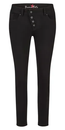 Damen Hose MALIBU 7/8 STRETCH TWILL Unisex S in schwarz von Buena Vista