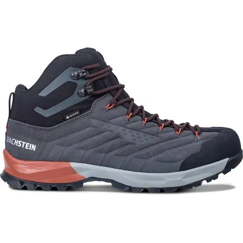 DACHSTEIN Herren Multifunktionsschuhe SF-21 MC GTX - Vielseitige Mid-Cut-Schuhe für Herren mit optimalem Knöchelschutz und stabiler Passform. Die GORE-TEX-Membran sorgt für trockene Füße, während die spezielle Sohle besten Grip in unwegsamem Gelände bietet.