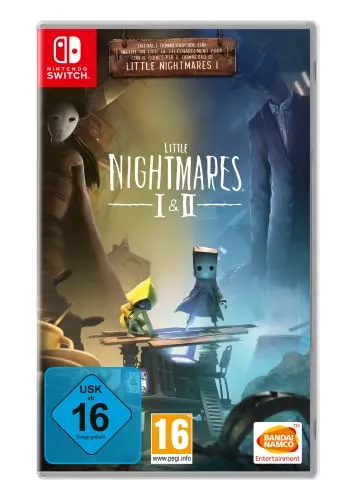 Little Nightmares 1 & 2 - Switch-Modul [EU Version] - Horror-Abenteuer für Nintendo Switch, erlebe packende Rätsel und ikonische Grafiken in einer einzigartigen, düsteren Welt. Ideal für Fans von spannenden Plattformern!