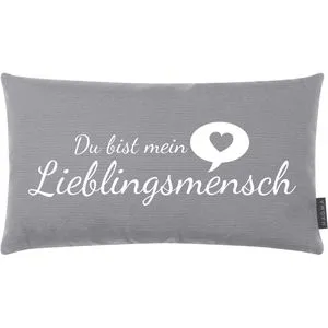 Zierkissen Grau von MAGMA Heimtex
