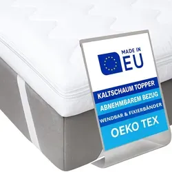 Pillows24 Kaltschaum Topper 160x200cm