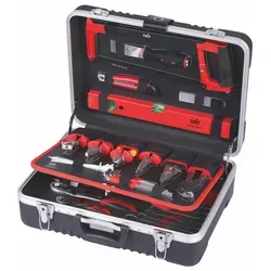 Tixit Werkzeugkoffer Elektriker 137tlg – VDE geprüft und Aluminium Koffer