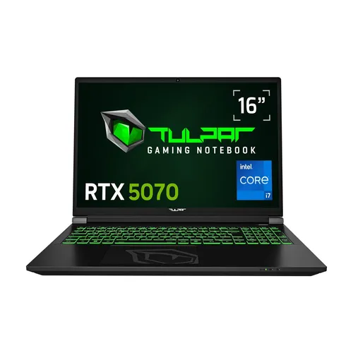 TULPAR T6 V3.6.1 Gaming Laptop in schwarz von Tulpar