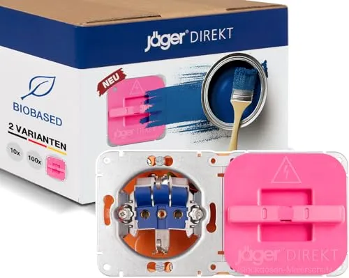 Jäger Direkt 100x Steckdosen Malerschutz