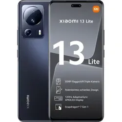 Xiaomi 13 Lite 5G Schwarz Smartphone