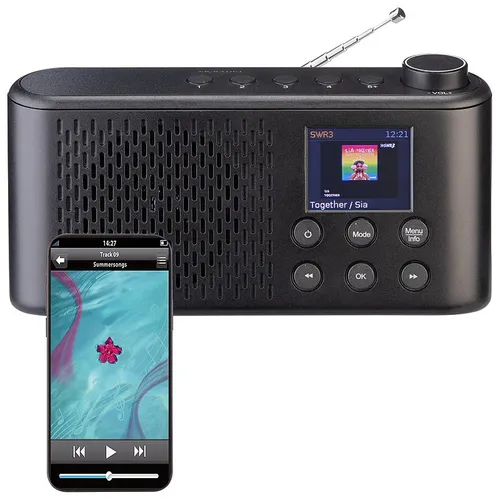 VR-Radio DAB+ Akku-Digitalradio mit Bluetooth 5.3