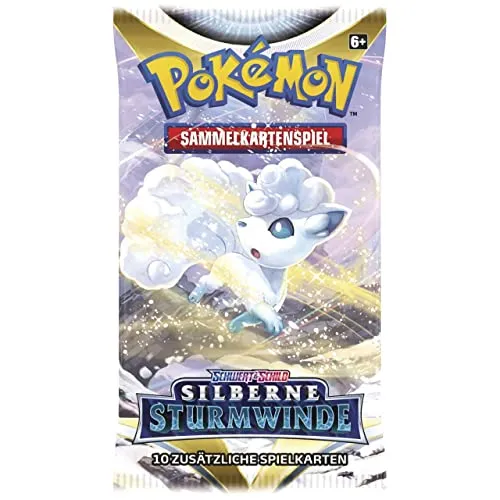 AMIGO Pokémon (Sammelkartenspiel), PKM SWSH12 Booster DE: COLLECTIBLE_CARD, 10 zufällig sortierte Karten, 1 Code-Karte für Online-Boosterpack