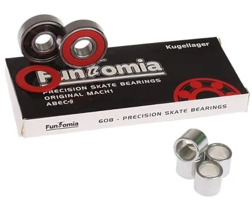 FunTomia 32 Stück 608er 2RS ABEC-9 MACH1 Renn Kugellager von FunTomia