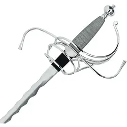 Rapier Flammenklinge 17. Jahrhundert