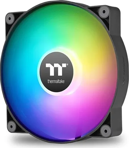Thermaltake CT200 ARGB | Single Pack - Gehäuselüfter mit 200 mm Durchmesser, PWM-Technologie und bis zu 900 RPM. Ideal für leise Kühlung und einfaches Kabelmanagement dank Daisy-Chaining.