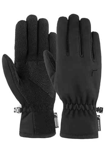 Reusch Kiruna Stormbloxx Handschuhe schwarz (7700) 11 - Unisex Softshell-Handschuhe für aktive Wintertage. Winddicht und komfortabel, ideal beim Skifahren oder für Spaziergänge im Schnee.