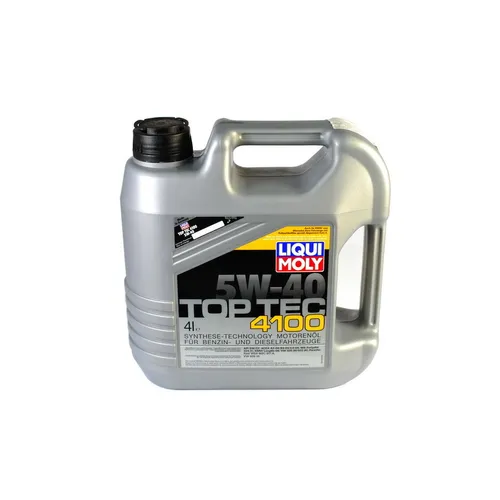 LIQUI MOLY TOPTEC 4100 5W40 MOTORÖL 4 LITER