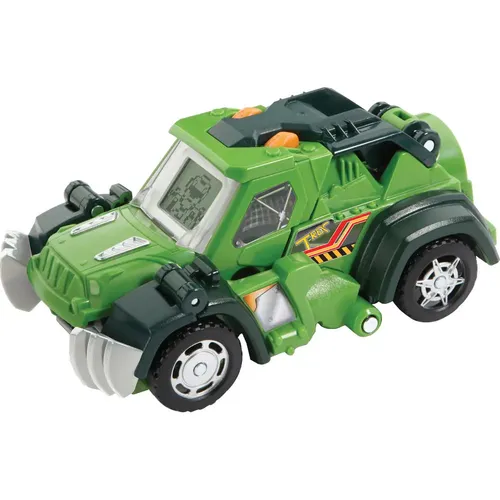 Vtech Switch and Go Dinos T-Rex – 2in1 Dino-Auto-Transformer - Dinosaurier & prähistorische Kreaturen für Kinder: Verwandelt sich in Sekunden in ein Monsterfahrzeug mit Lichteffekten, Geräuschen und Lernfunktionen für spannende Abenteuer!