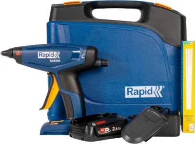 Rapid Akku-Heissklebepistole BGX500 18V P4A im Koffer
