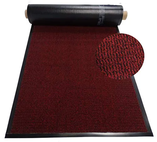 MERTEX Schmutzfangläufer rot-schwarz meliert 90 cm in rot von MERTEX