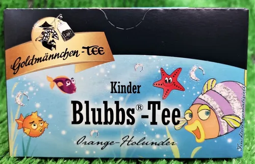  Goldmännchen Tee Blubbs Tee Kindertee Orange Holunder Einzelversiege 53,80€/kg