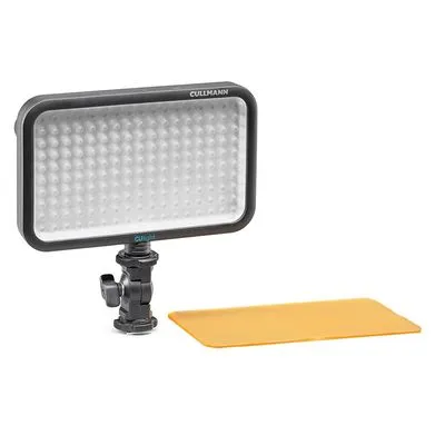 CULLMANN CUlight V 390DL - 390 dimmbare LED-Videoleuchte - Akkus, Ladegeräte & Netzteile für Kameras - Stufenlos dimmbare LED-Videoleuchte mit 390 Lux, ideal für Film und Fotografie, leicht und kompakt für den mobilen Einsatz.