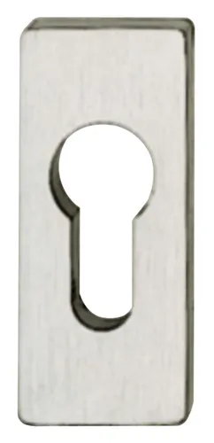 FSB Profiltür-Schlüsselrosette Profilzylinder PZ 0 17 1768 eckig Aluminium F1 - 0 17 1768 01010 0105