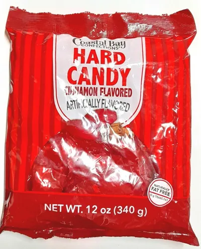 COASTAL BAY 'Cinnamon Flavor' Artificially Flavored Hard Candy 340 gr aus USA