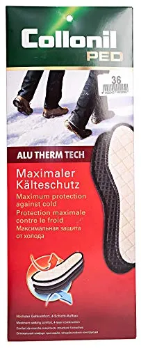 Collonil Alu Therm Tech Damen 99020000360 Damen Einlegesohlen, 21,5 X 4,5 cm, Weiß EU 36