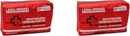 LEINA KFZ-Verbandtasche Compact DIN 13164 rot