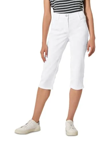 Cecil Damen B378659 Jeans, Weiß, 30W/19L in weiß von CECIL