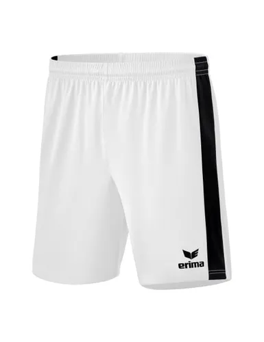 Erima Sporthose Short Retro Star ohne Innenslip weiss/schwarz Jungen