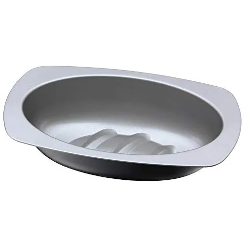 Original Kaiser Inspiration Brotbackform oval 32 cm - Motivbackform für 750g Brote, antihaftbeschichtet und sauerteigbeständig, ideal für gleichmäßige Bräunung und einfache Reinigung. Made in Germany mit 3 Jahren Garantie auf die Beschichtung.