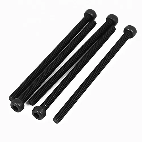 Schrauben & Muttern Schwarz von Uxcell