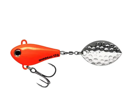 SpinMad Kunstköder SpinMad Jigmaster 12g, (SpinMad Jigmaster 12 g, 1-St. SpinMad Jigmaster 15 Fraben), Effektiver Lauf, Exzellente Verarbeitung