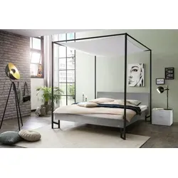 Hasena Himmelbett Veluna in weiß von Hasena