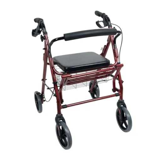 Queraltó 2 in 1 Rollator und Rollstuhl, Faltbar