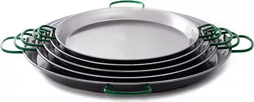 Paellapfanne 40cm, Stahl poliert