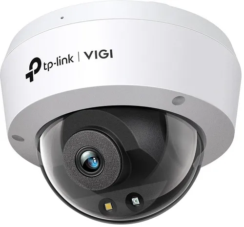 TP-Link VIGI C230(2.8mm) Dome Kamera - 3MP Outdoor-DOME-Kamera mit Full-Color Nachtsicht, ideal für Sicherheitslösungen, wetterfest (IP67) und PoE-fähig für einfache Installation.