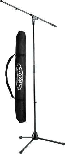 K&M 210/2 Mikrofonstativ Schwarz Set inkl. Tasche von K&M